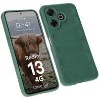 Pancerne etui Bizon Case Tur do Xiaomi Redmi 13 4G, ciemnozielone