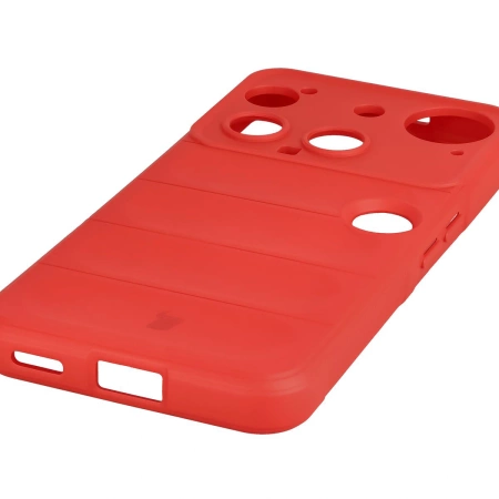 Pancerne etui Bizon Case Tur do Nothing Phone (3), czerwone