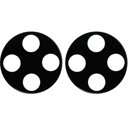 Szkło na aparat Bizon Glass Lens do Xiaomi Redmi 14C 4G / POCO C75, 2 sztuki