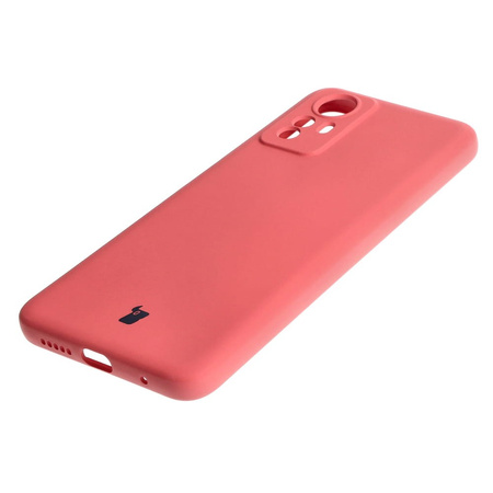 Etui Bizon Case Silicone do Xiaomi Redmi Note 12S, brudny róż