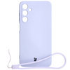 Etui Bizon Case Silicone do Galaxy A25 5G, jasnofioletowe