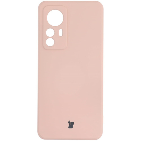 Etui Bizon Case Silicone do Xiaomi 12T, jasnoróżowe