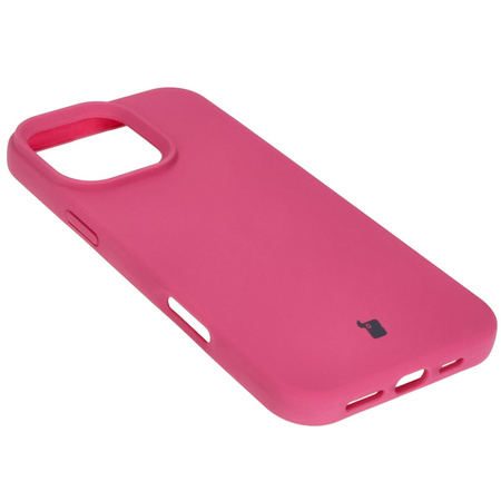 Silikonowe etui Bizon Soft Case do iPhone 16 Pro Max, fuksja