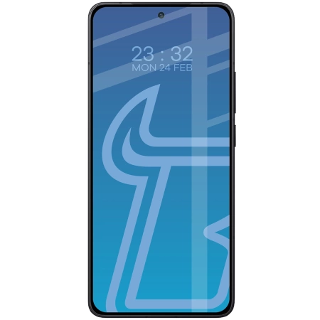 Szkło hartowane Bizon Glass Edge 2 do Galaxy S25 Ultra, czarna ramka