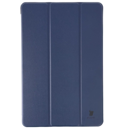 Etui z klapką Bizon Case Tab Croc do Xiaomi POCO Pad M1 / Redmi Pad 2 Pro, granatowe