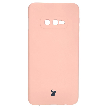 Etui Bizon Case Silicone do Galaxy S10e, jasnoróżowe