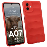 Pancerne etui Bizon Case Tur do Galaxy A07 4G, czerwone