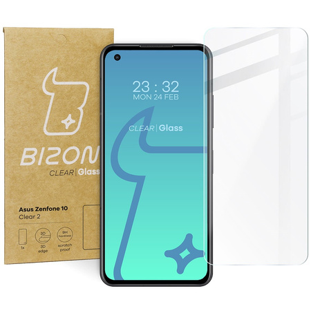 Szkło hartowane Bizon Glass Clear 2 do Asus Zenfone 10