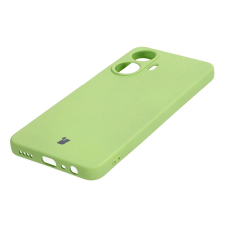 Etui Bizon Case Silicone do Realme C55, jasnozielone