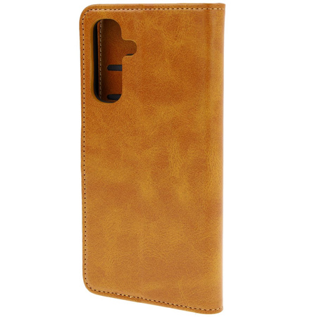 Etui z klapką Bizon Case Pocket do Galaxy A26 5G, brązowe