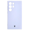 Etui Bizon Case Silicone Sq do Galaxy S24 Ultra, jasnofioletowe