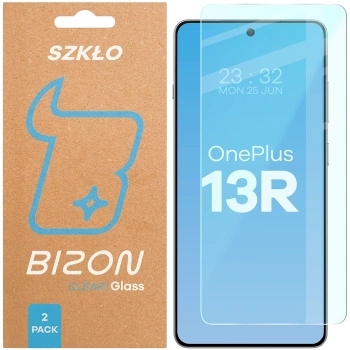 Szkło hartowane Bizon Glass Clear Duo do OnePlus 13R, 2 sztuki