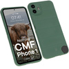 Pancerne etui Bizon Case Tur do Nothing CMF Phone 1, ciemnozielone