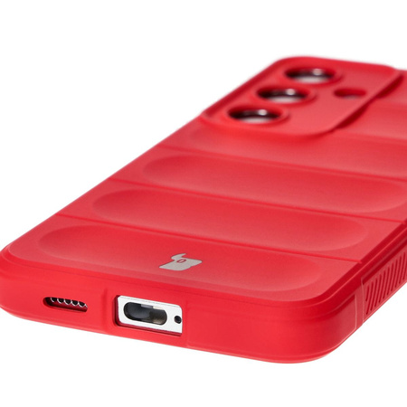 Pancerne etui Bizon Case Tur do Galaxy S24, czerwone