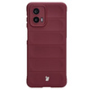 Pancerne etui Bizon Case Tur do Motorola Moto G73 5G, burgundowe