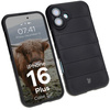 Pancerne etui Bizon Case Tur do iPhone 16 Plus, czarne