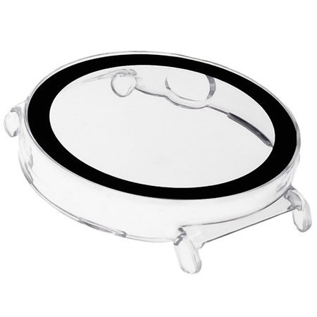 Etui ze szkłem do zegarka Bizon Case+Glass Watch do Huawei Watch GT 5 41 mm, przeźroczyste