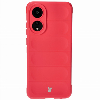 Pancerne etui Bizon Case Tur do Oppo A78 4G, czerwone