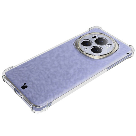 Etui + 2x folia Bizon Case Clear Pack do Honor Magic6 Pro, przezroczyste