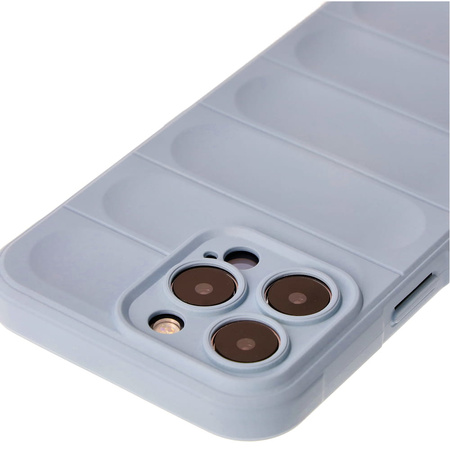 Pancerne etui Bizon Case Tur do iPhone 15 Pro Max, jasnoniebieskie