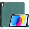 Etui Bizon Case Tab Lizard do Apple iPad 10 10.9 2022, ciemnozielone