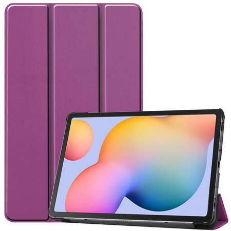 Etui Bizon Case Tab Croc do Samsung Galaxy Tab S6 Lite 2024/2022/2020, ciemnofioletowe