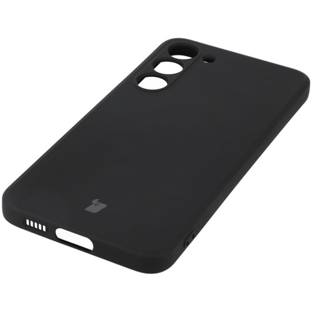 Etui Bizon Case Silicone Sq do Galaxy S23 Plus, czarne