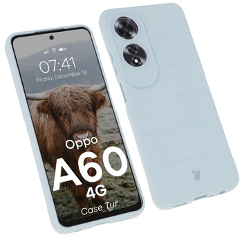 Pancerne etui Bizon Case Tur do Oppo A60 4G, jasnoniebieskie