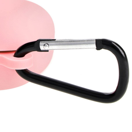 Etui Bizon Case Headphone Silicone do Galaxy Buds Live / Pro / Buds2 / Buds2 Pro / Buds FE, różowe