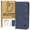 Etui z klapką Bizon Case Pocket do Galaxy S24 FE, granatowe