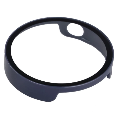 Etui ze szkłem do zegarka Bizon Case Watch Adamo do Xiaomi Watch S4 41 mm, niebiekie