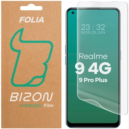 Folia hydrożelowa na ekran Bizon Glass Hydrogel Front do Realme 9 Pro Plus / Realme 9 4G, 1 sztuka