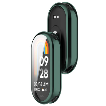 Etui Bizon Case Watch Felipe do Xiaomi Smart Band 9, zielone