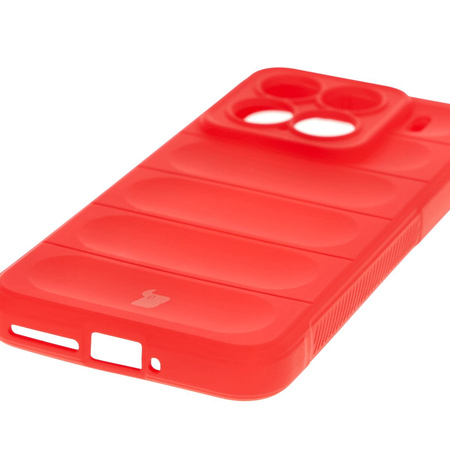 Pancerne etui Bizon Case Tur do Xiaomi 15, czerwone