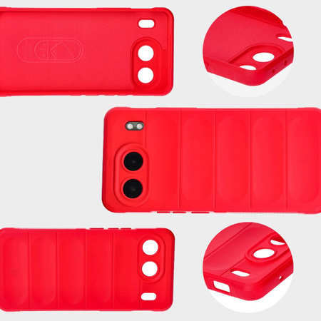 Pancerne etui Bizon Case Tur do OnePlus Nord 4, czerwone