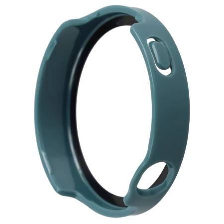 Etui ze szkłem do zegarka Bizon Case Watch Adamo do Huawei Watch GT6 41 mm, zielone