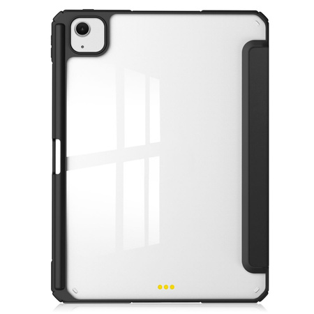 Etui Bizon Case Tab Clear Matt do iPad Air 13" 2024, czarne