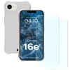 Etui + 2x szkło hartowane + szkiełko na obiektyw Bizon Case Clear Pack do Galaxy S24 FE