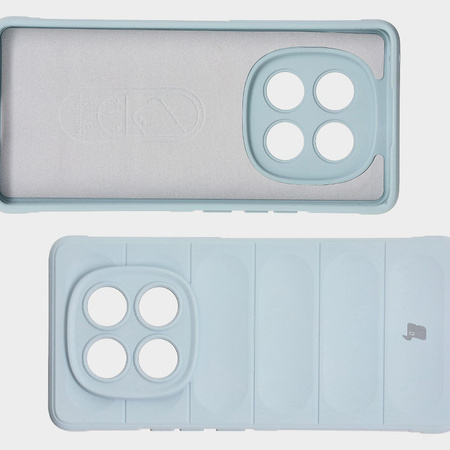 Pancerne etui Bizon Case Tur do Xiaomi Redmi Note 14 Pro 4G, jasnoniebieskie