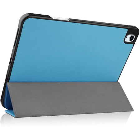 Etui Bizon Case Tab Lizard do Apple iPad Air 5 / Air 4, błękitne