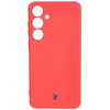 Etui Bizon Case Silicone Sq do Galaxy S24 Plus, brudny róż