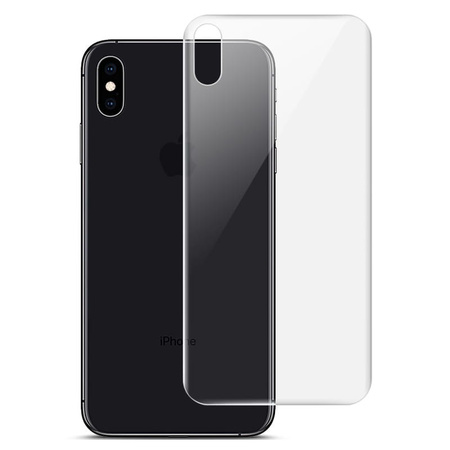 Folia hydrożelowa na tył Bizon Glass Hydrogel, iPhone Xs / X , 2 sztuki