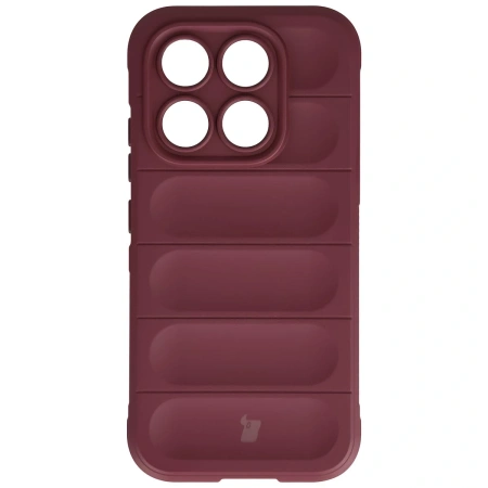 Pancerne etui Bizon Case Tur do Xiaomi 17, burgundowe