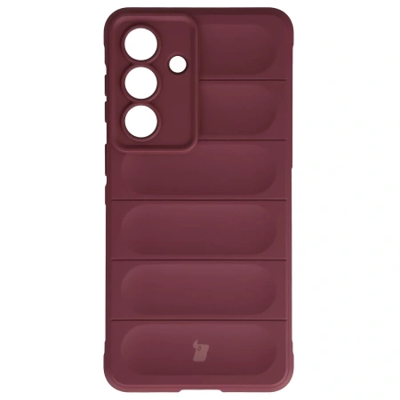 Pancerne etui Bizon Case Tur do Galaxy S26 Plus, burgundowe