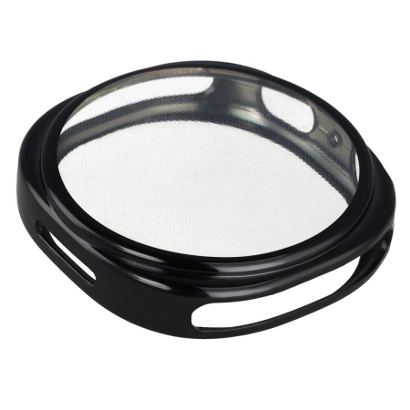 Etui z osłoną ekranu Bizon Case Watch Felipe do Galaxy Watch 8 44 mm, czarne