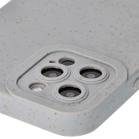 Ekologiczne etui Bizon Bio-Case do iPhone 12 Pro, szare