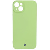 Etui Bizon Case Silicone do iPhone 15 Plus, jasnozielone