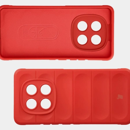 Pancerne etui Bizon Case Tur do Xiaomi Redmi Note 15 4G, czerwone