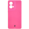Silikonowe etui Bizon Soft Case do Motorola Moto G85 5G, neonowo-różowe