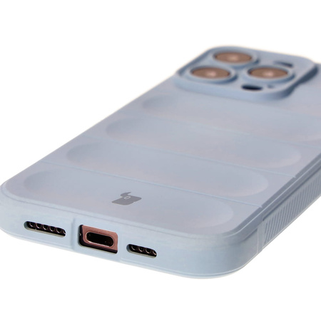 Pancerne etui Bizon Case Tur do iPhone 15 Pro Max, jasnoniebieskie